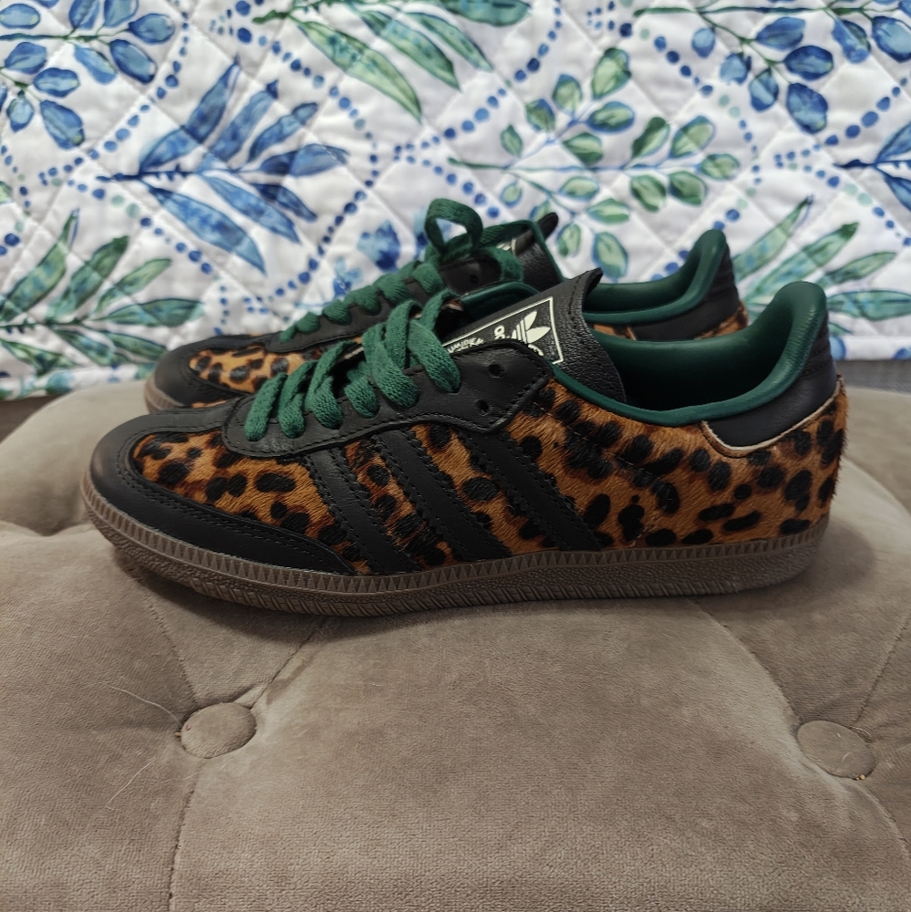 Adidas OG Samba Cheetah Print Sneakers